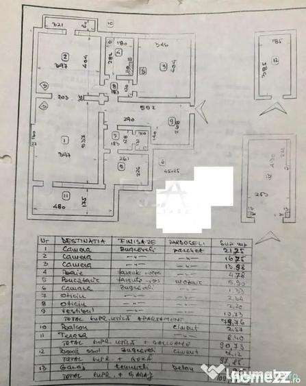 Apartament cu 3 camere decomandat în Victoriei