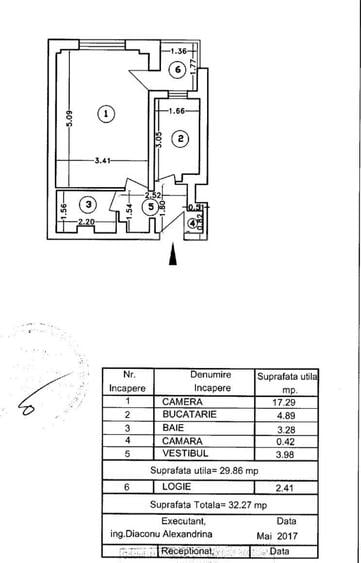 Pantelimon | Ritmului | Obor | Garsoniera in bloc mixt, comision 0% - 1