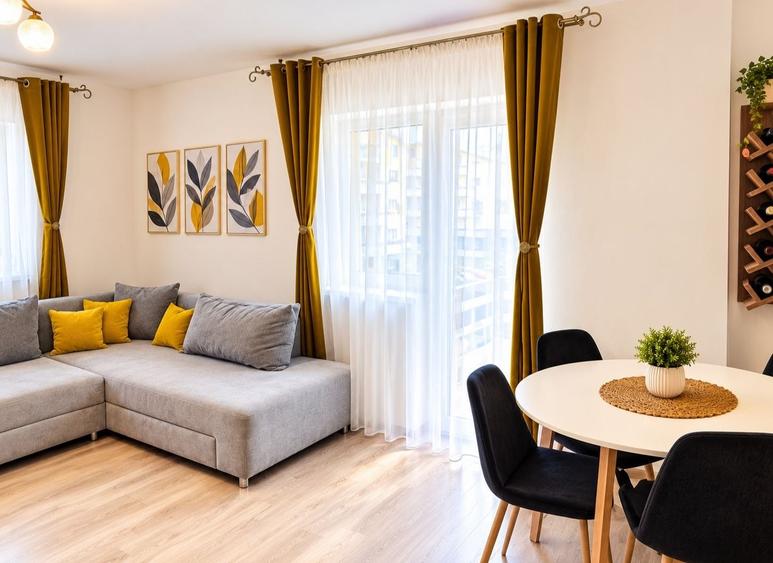 Apartament cu 2 camere decomandat în Sânpetru