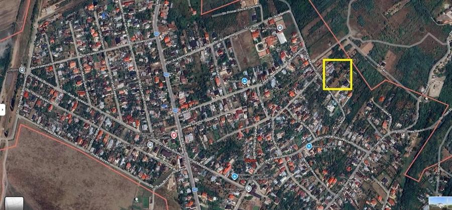 Teren de 1200 mp, în Găgeni