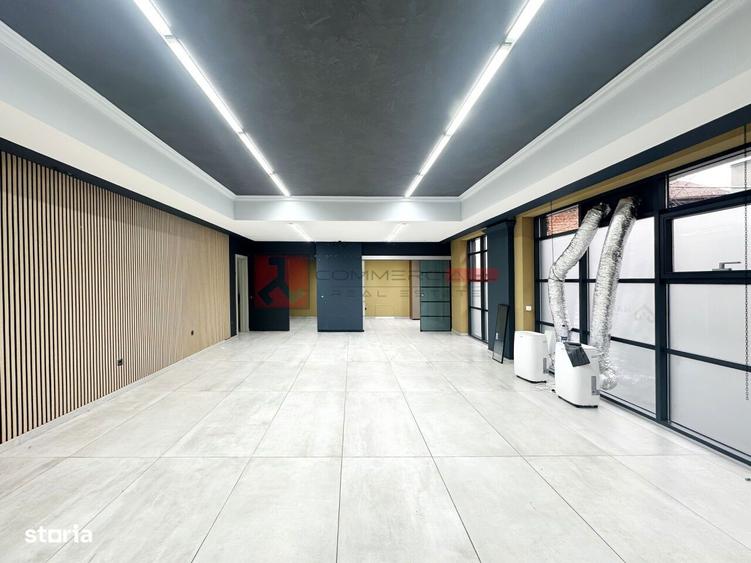 SPATIU COMERCIAL 78 MP - CENTRUL CIVIC - SUPRAFATA VITRATA GENEROASA - 1