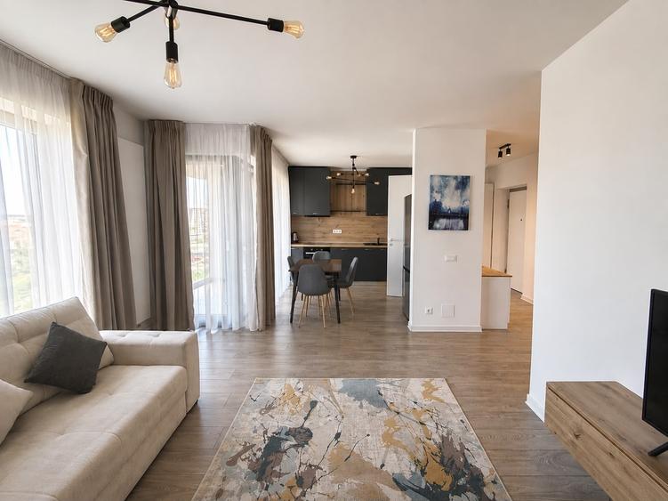 Apartament cu 2 camere semidecomandat în Aviației
