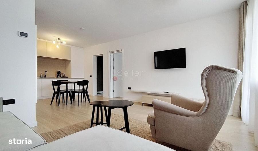 Apartament cu 2 camere, mobilat în Poiana Brașov