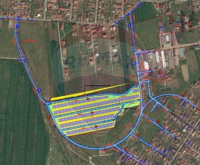 Teren Construcții intravilan de 416 mp, în Bujac