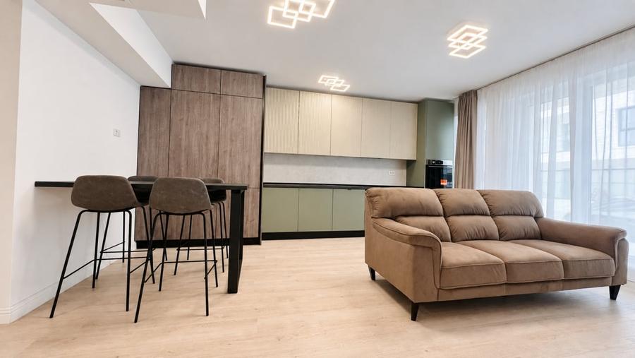 Apartament cu 2 camere, mobilat în Pipera