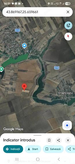 Teren de 3500 mp, în Central