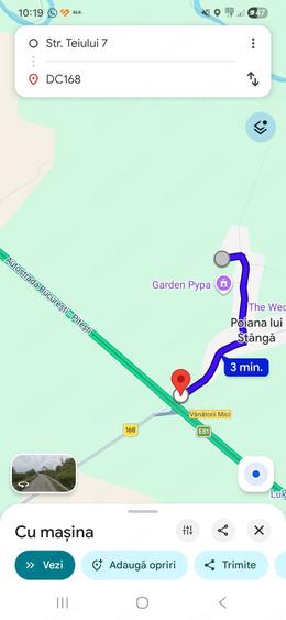 Teren de 5300 mp, în Poiana lui Stângă
