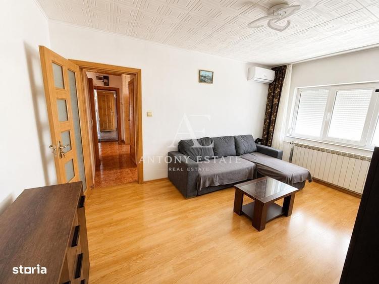 Apartament cu 2 camere nedecomandat în Nufărul