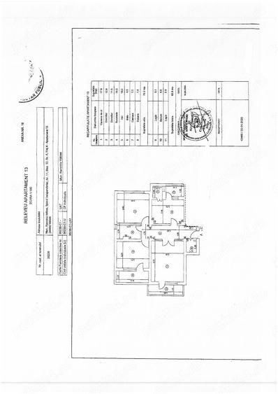 Apartament cu 3 camere decomandat în Est
