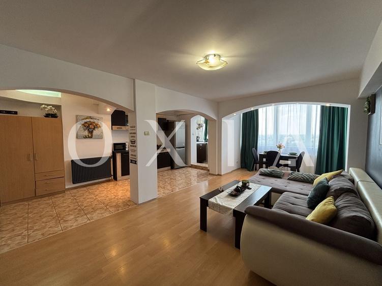 Apartament cu 2 camere semidecomandat, mobilat în Gării