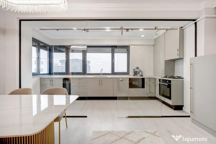 Apartament cu 2 camere semidecomandat, mobilat în Sud