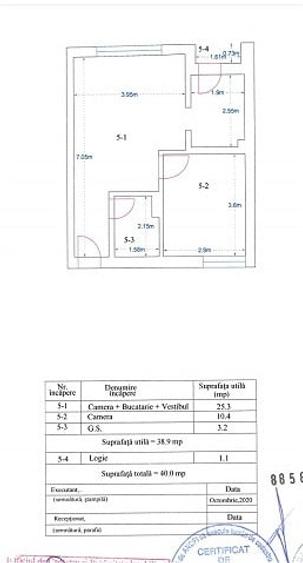 Apartament cu 2 camere semidecomandat, mobilat în 1 Decembrie 1918