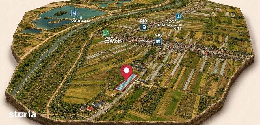 Teren de 705 mp, în Chitila