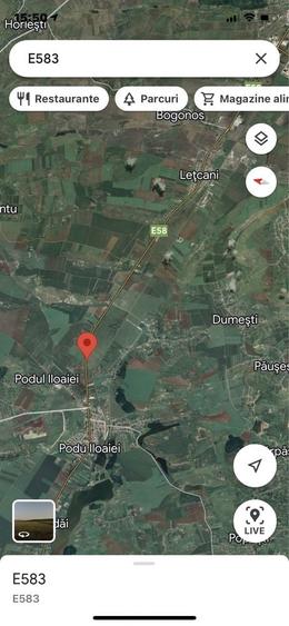 Teren de 7500 mp, în Lețcani