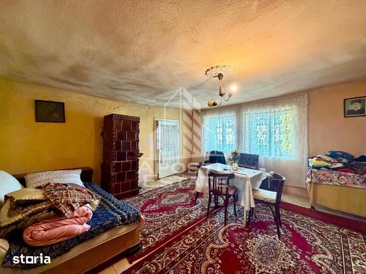 Casă cu 3 camere cu Teren 1750 Mp în Sânandrei