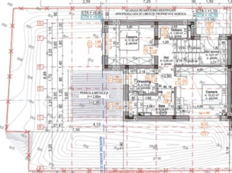 Duplex cu 4 camere cu Canalizare în Dâmbul Rotund
