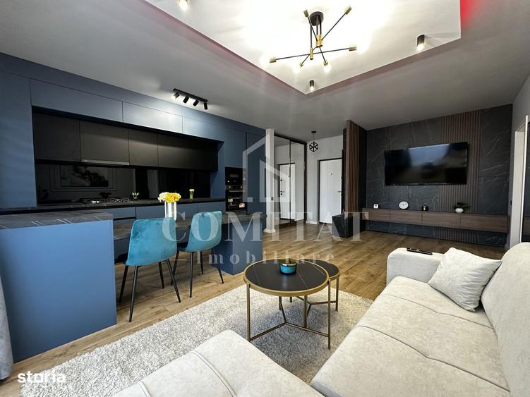 Apartament cu 2 camere, mobilat în Florești — fotografia 3