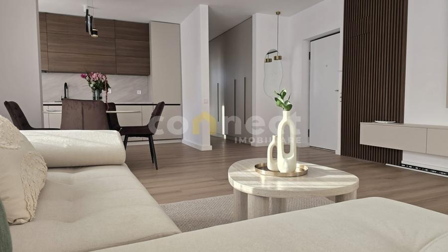 Apartament cu 2 camere, mobilat în Între Lacuri