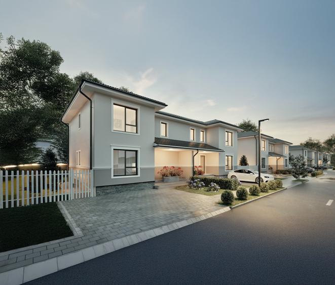 Duplex cu 4 camere cu Canalizare în Șura Mică