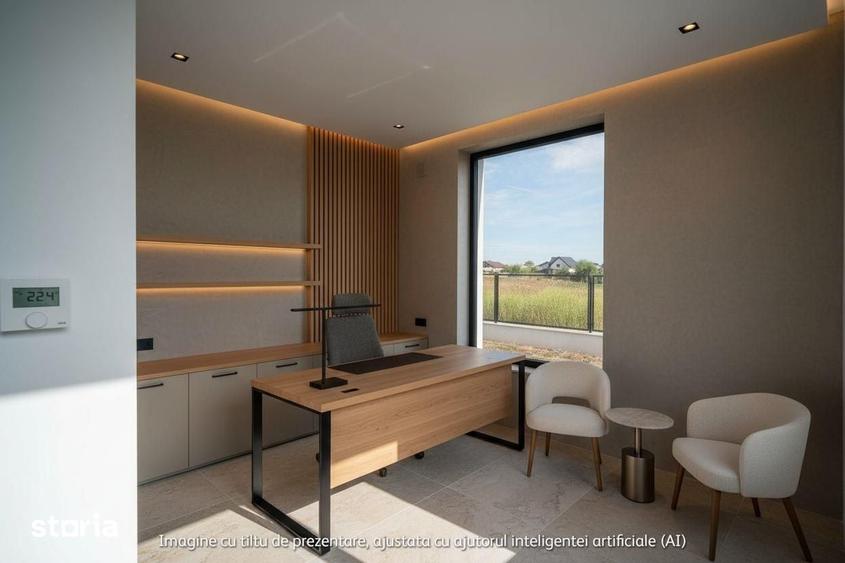 Casă cu 5 camere cu Teren 562 Mp în Brănești
