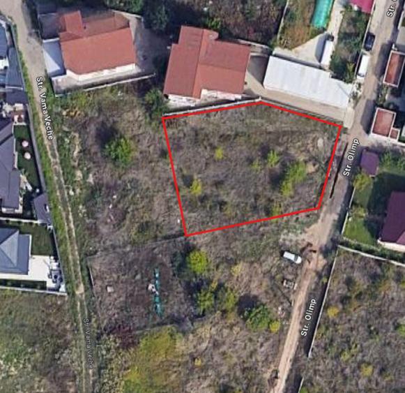 Teren Construcții intravilan de 1000 mp, în Central