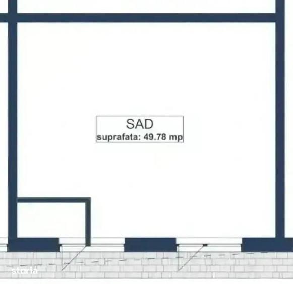 Spațiu comercial, de 50 mp, în Vest