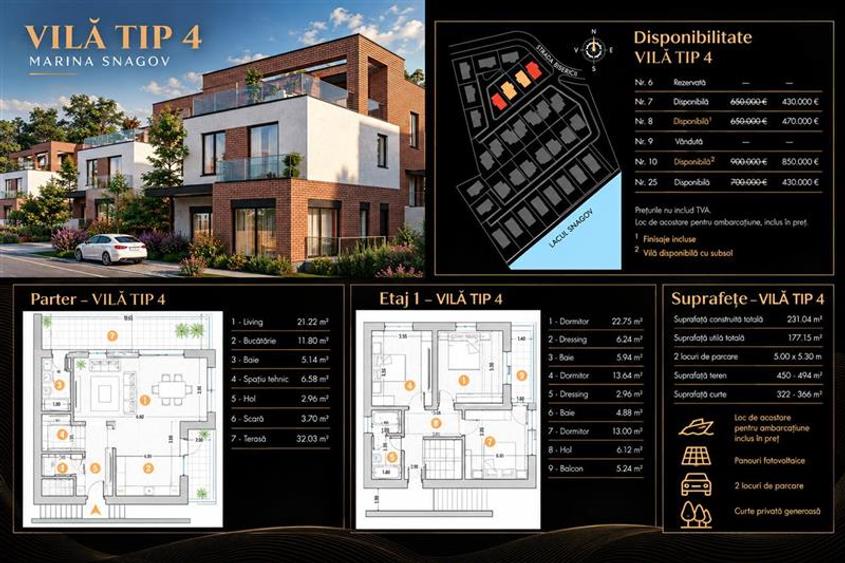 Casă individuală cu 3 camere cu Piscina în Snagov