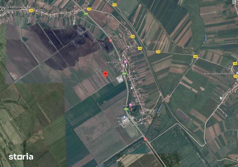 Teren de 7985 mp, în Coțofenii din Față