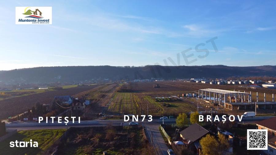 Teren de 2500 mp, în Mărăcineni