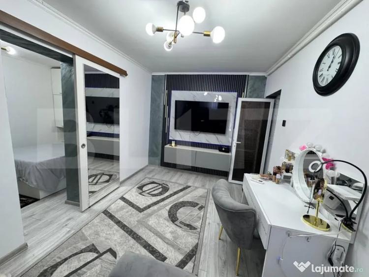 Apartament cu 2 camere semidecomandat în Central