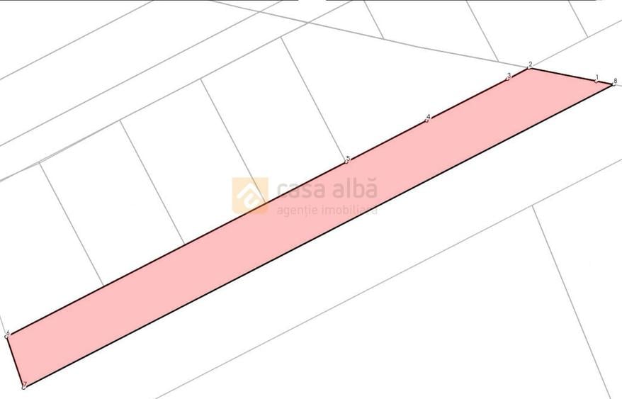 Teren agricol extravilan de 4266 mp, în Miroslava