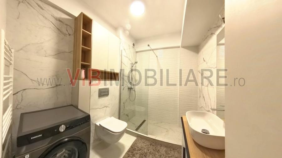 Apartament cu 2 camere semidecomandat, mobilat în Pipera