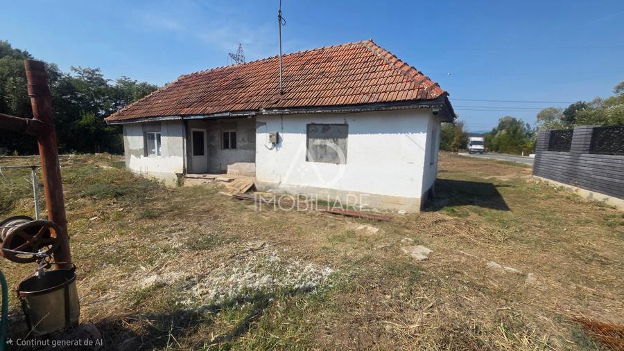 Casă individuală cu 3 camere cu Teren 1672 Mp în Pojogeni