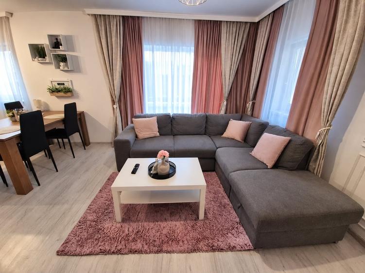 Apartament cu 2 camere semidecomandat, mobilat în Florești