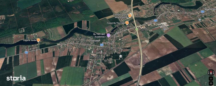 Teren de 1500 mp, în Moara Vlăsiei