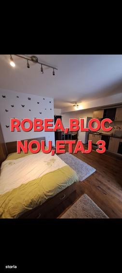 Vand garsoniera Mioveni-Robea, bloc nou - 11