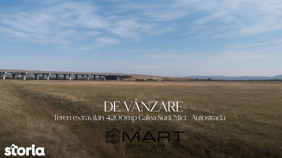 Teren extravilan 4000mp zona Calea Surii Mici - 1