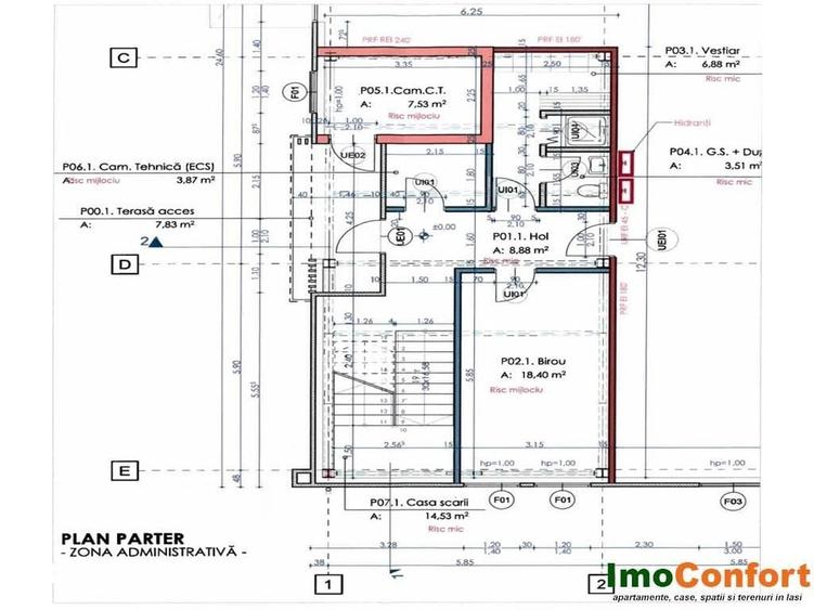 Spațiu comercial, de 1,200 mp, în Miroslava