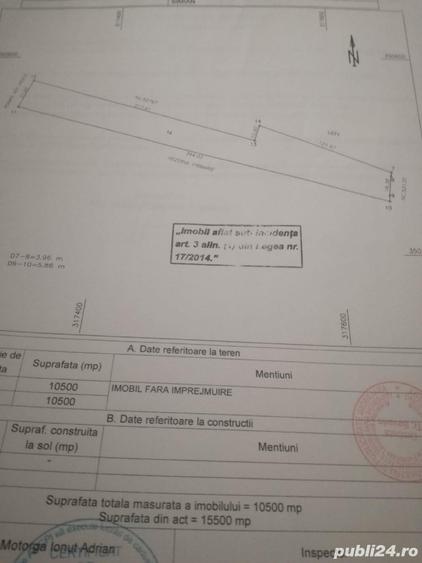 Teren de 20000 mp, în Cerneți