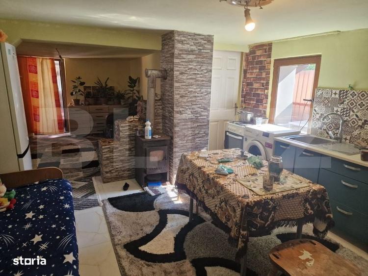 Casă cu 2 camere cu Teren 957 Mp în Central
