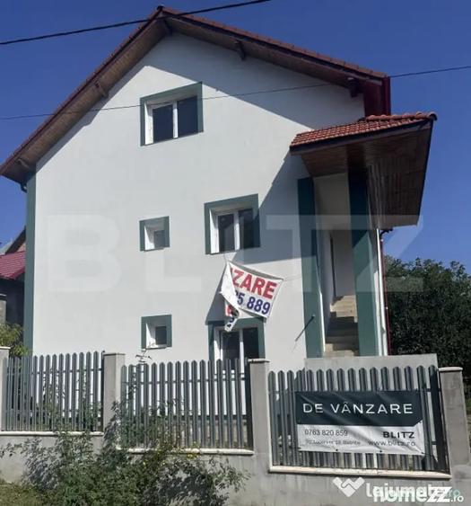 Casă cu 4 camere cu Teren 500 Mp în Gherla
