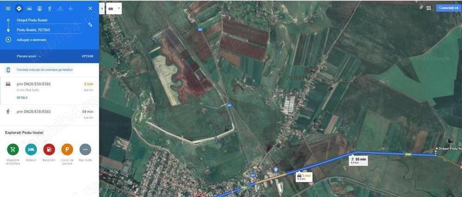 Teren de 12800 mp, în Central