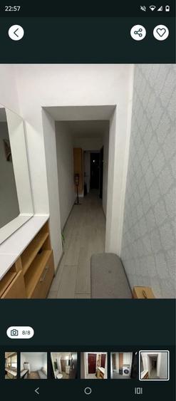 Garsonieră decomandată în Podu Roș