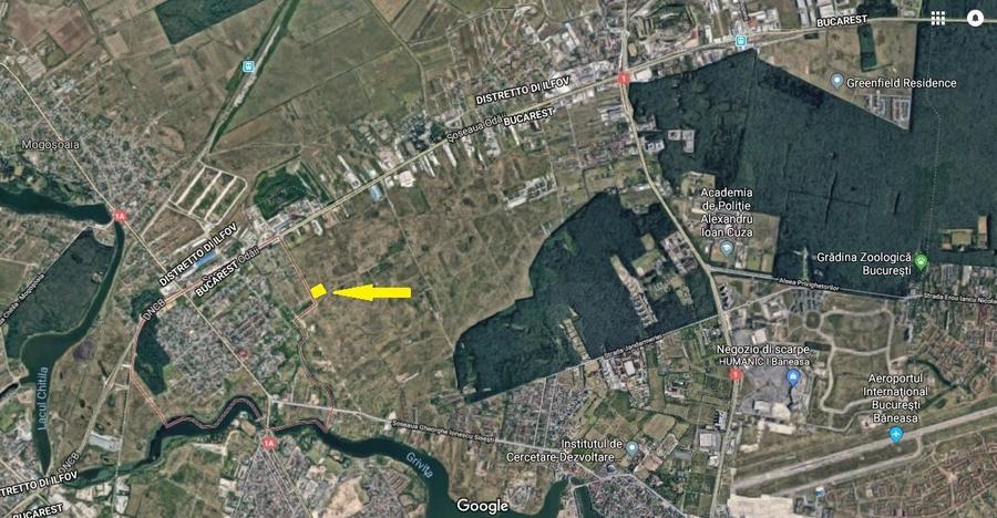Teren Construcții intravilan de 9044 mp, în Sisești