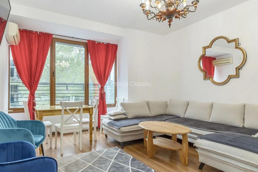 Apartament 3 camere Piata Romana - mobilat modern si complet utilat