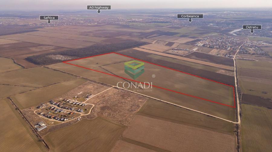 Teren Construcții intravilan de 450000 mp, în Ostratu