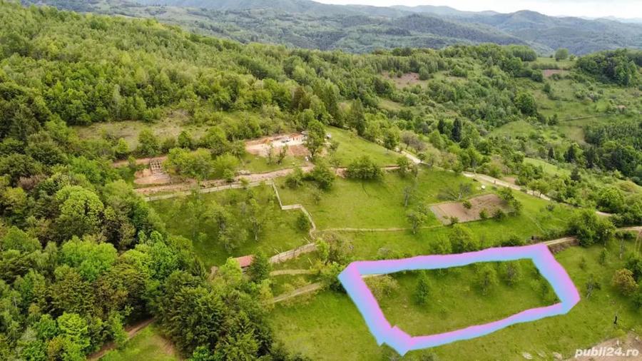 Teren de 2000 mp, în Brusturi