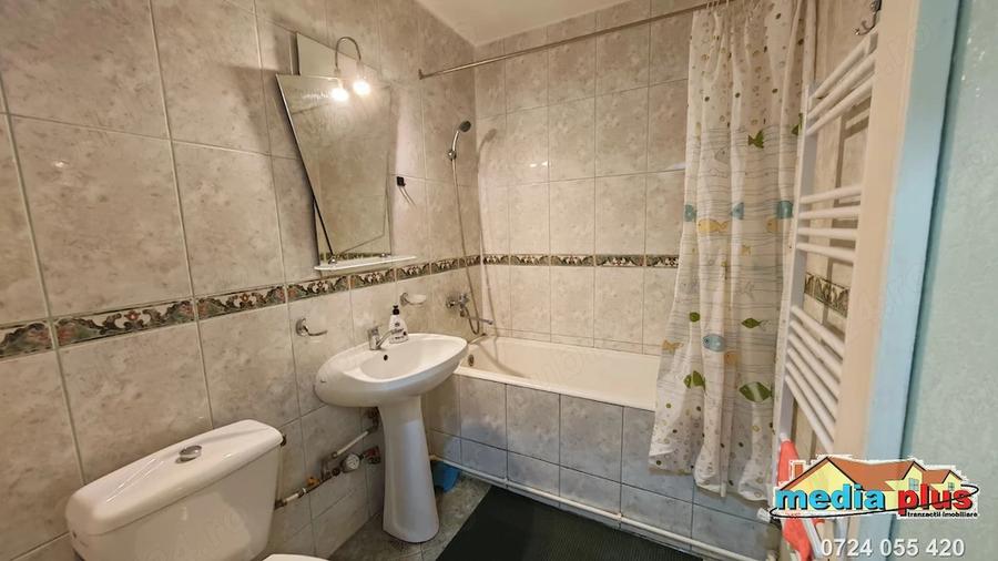 Apartament cu 2 camere semidecomandat în Central