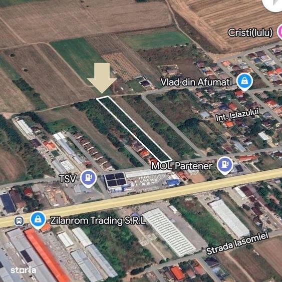 Spațiu comercial, în Afumați