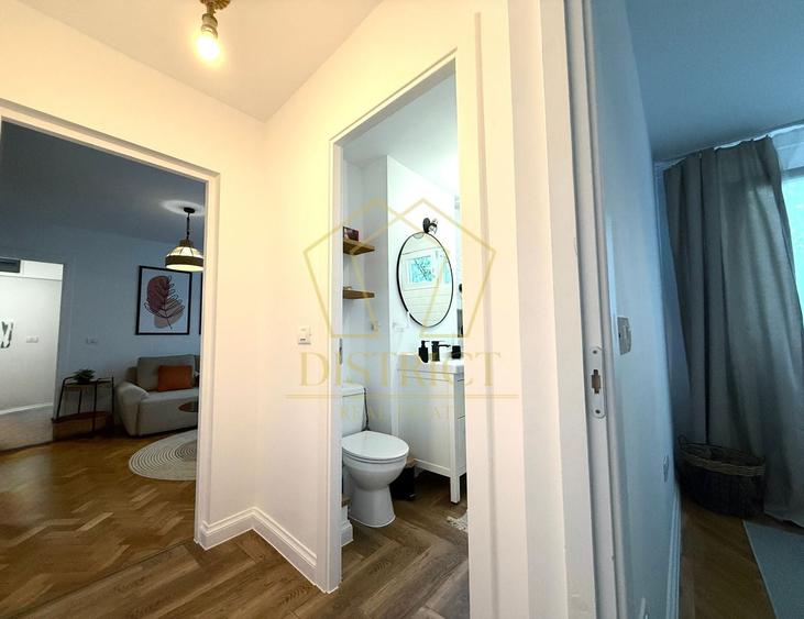 Apartament cu 2 camere semidecomandat, mobilat în Tipografilor